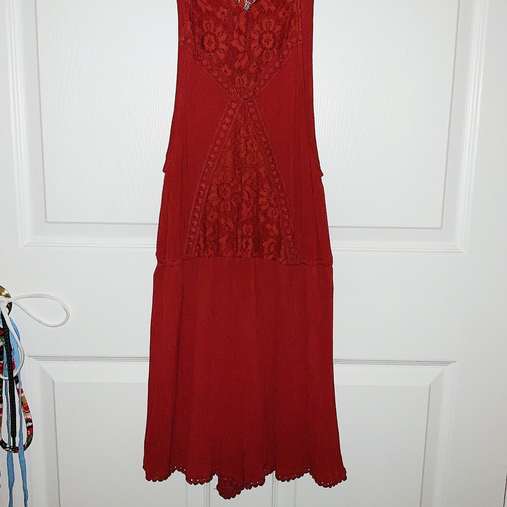 Cute Dark Red Romper